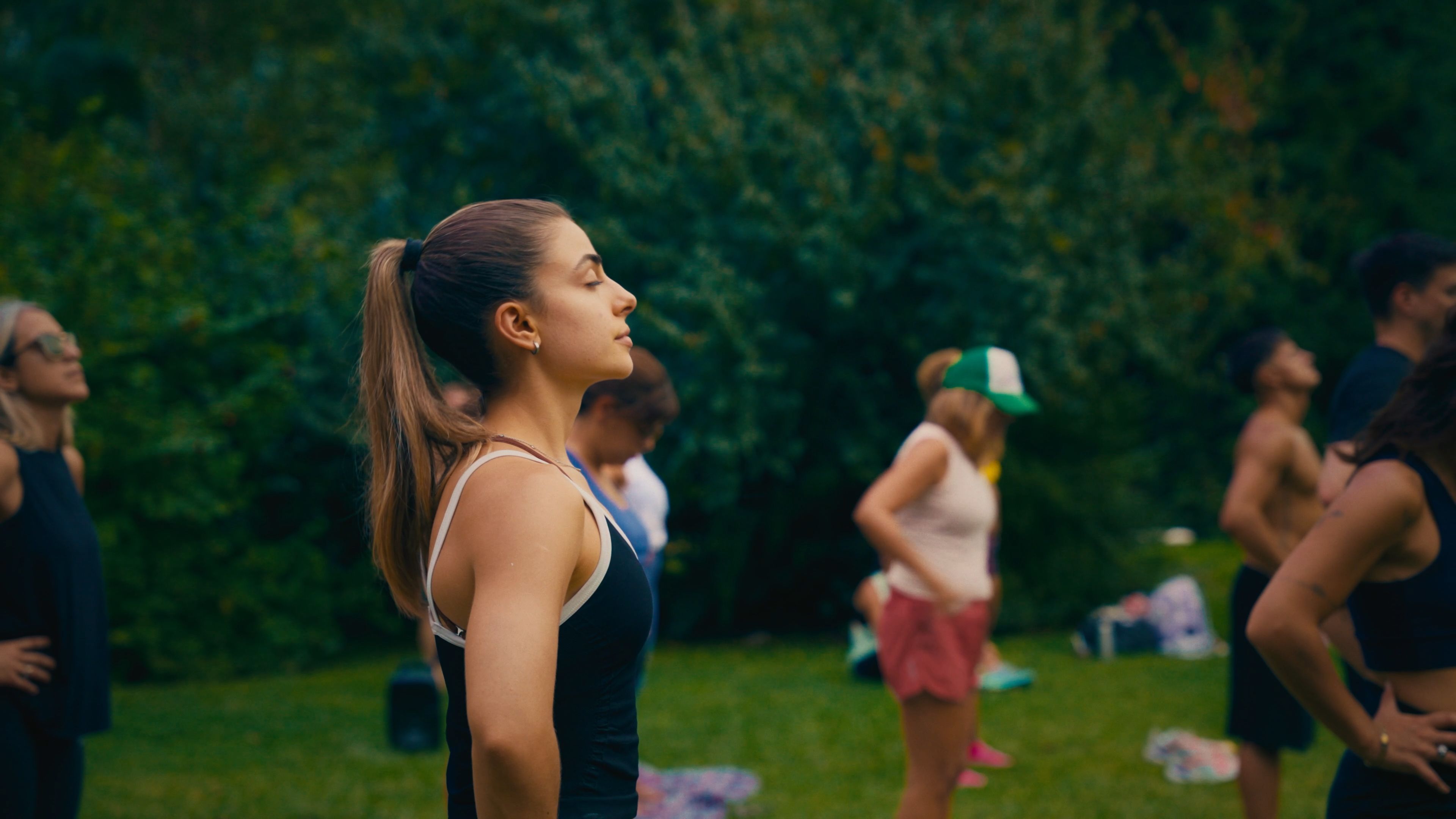 Yoga — momento de calma y conexión